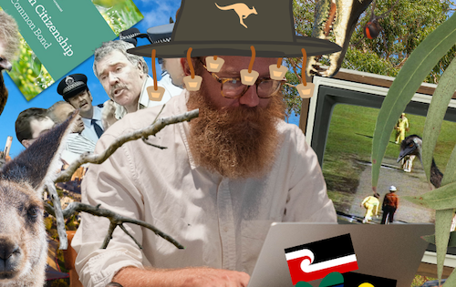 JJW being unhinged in Australia.