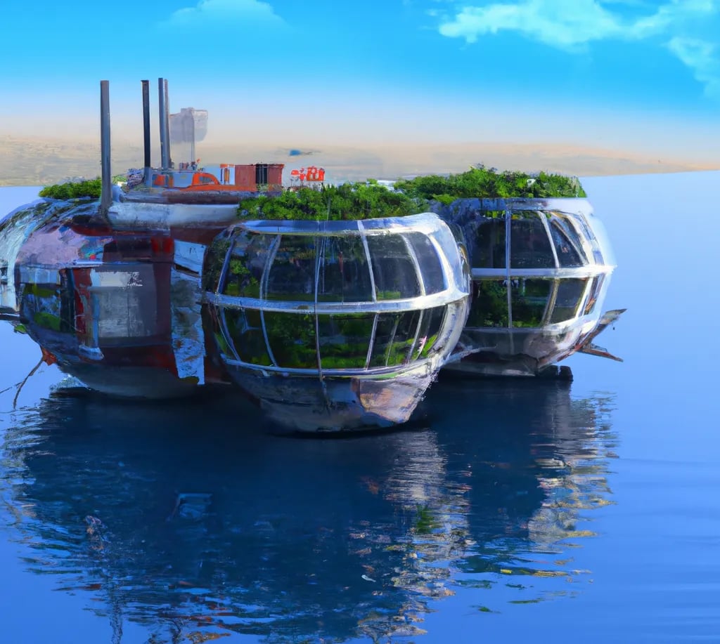A shypto habitat on the high seas